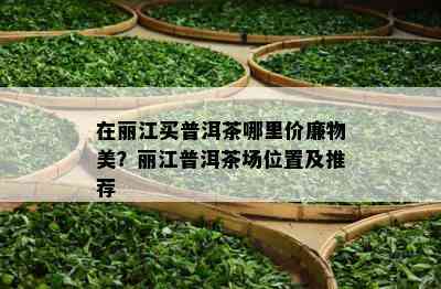 在丽江买普洱茶哪里价廉物美？丽江普洱茶场位置及推荐