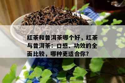 红茶和普洱茶哪个好，红茶与普洱茶：口感、功效的全面比较，哪种更适合你？