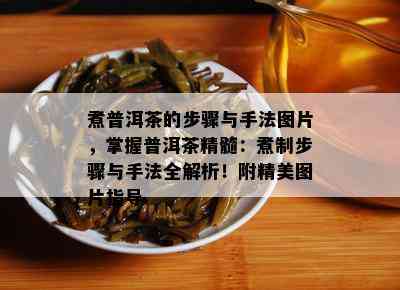 煮普洱茶的步骤与手法图片，掌握普洱茶精髓：煮制步骤与手法全解析！附精美图片指导