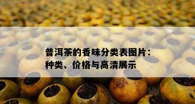 普洱茶的香味分类表图片：种类、价格与高清展示