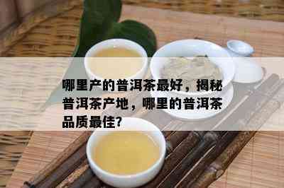 哪里产的普洱茶更好，揭秘普洱茶产地，哪里的普洱茶品质更佳？