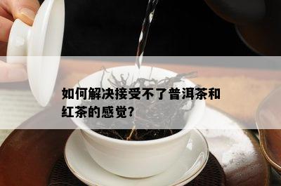 如何解决接受不了普洱茶和红茶的感觉？