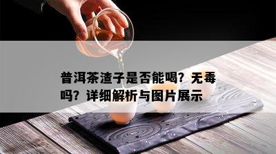 普洱茶渣子是否能喝？无吗？详细解析与图片展示