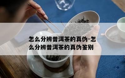 怎么分辨普洱茶的真伪-怎么分辨普洱茶的真伪鉴别