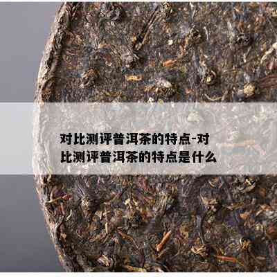 对比测评普洱茶的特点-对比测评普洱茶的特点是什么