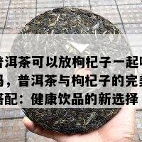 普洱茶可以放枸杞子一起喝吗，普洱茶与枸杞子的完美搭配：健康饮品的新选择