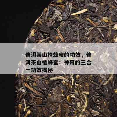 普洱茶山楂蜂蜜的功效，普洱茶山楂蜂蜜：神奇的三合一功效揭秘