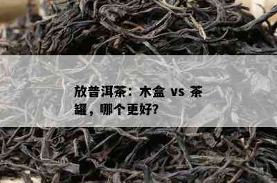 放普洱茶：木盒 vs 茶罐，哪个更好？