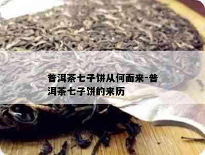 普洱茶七子饼从何而来-普洱茶七子饼的来历