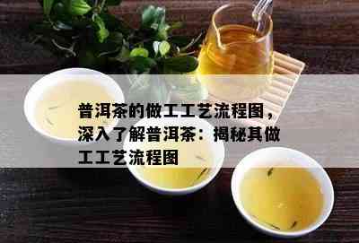 普洱茶的做工工艺流程图，深入了解普洱茶：揭秘其做工工艺流程图