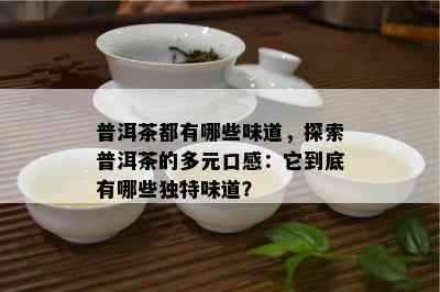 普洱茶都有哪些味道，探索普洱茶的多元口感：它到底有哪些独特味道？