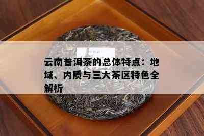 云南普洱茶的总体特点：地域、内质与三大茶区特色全解析