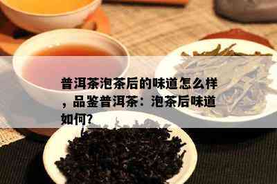 普洱茶泡茶后的味道怎么样，品鉴普洱茶：泡茶后味道如何？