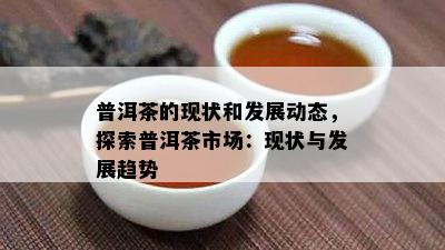 普洱茶的现状和发展动态，探索普洱茶市场：现状与发展趋势