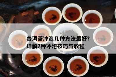 普洱茶冲泡几种方法更好？详解7种冲泡技巧与教程