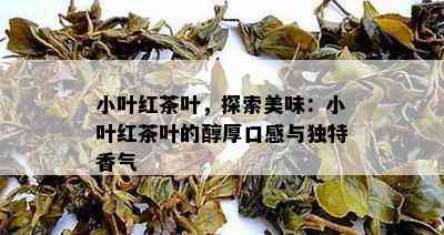 小叶红茶叶，探索美味：小叶红茶叶的醇厚口感与独特香气