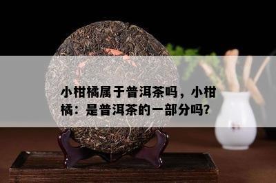 小柑橘属于普洱茶吗，小柑橘：是普洱茶的一部分吗？