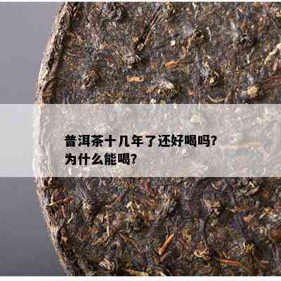 普洱茶十几年了还好喝吗？为什么能喝？