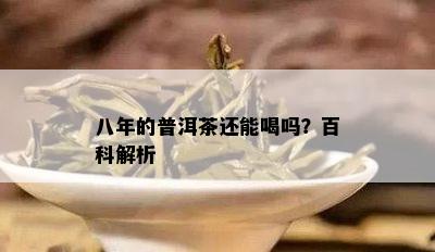 八年的普洱茶还能喝吗？百科解析