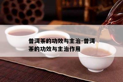 普洱茶的功效与主治-普洱茶的功效与主治作用