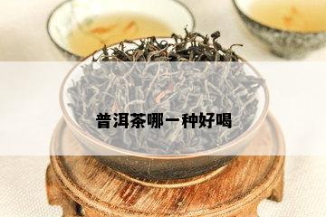 普洱茶哪一种好喝