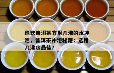 泡饮普洱茶宜用几沸的水冲泡，普洱茶冲泡秘籍：选用几沸水更佳？