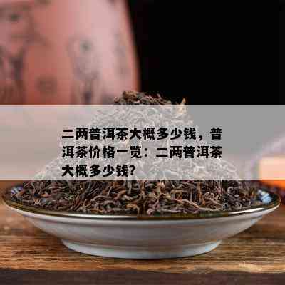 二两普洱茶大概多少钱，普洱茶价格一览：二两普洱茶大概多少钱？