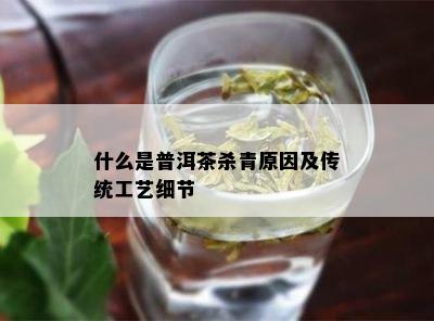 什么是普洱茶杀青原因及传统工艺细节