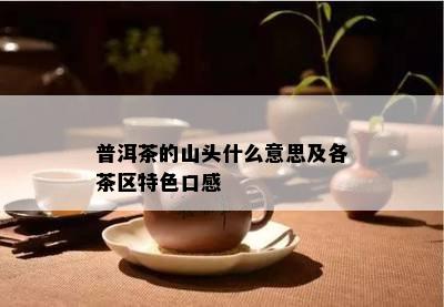 普洱茶的山头什么意思及各茶区特色口感