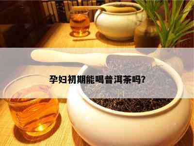 孕妇初期能喝普洱茶吗？