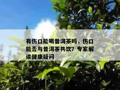 有伤口能喝普洱茶吗，伤口能否与普洱茶共饮？专家解读健康疑问