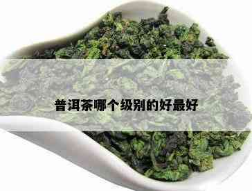 普洱茶哪个级别的好更好