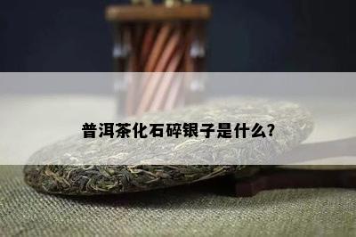 普洱茶化石碎银子是什么？