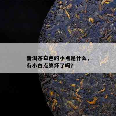 普洱茶白色的小点是什么，有小白点算坏了吗？