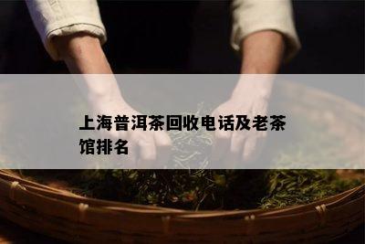 上海普洱茶回收电话及老茶馆排名