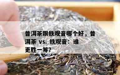 普洱茶跟铁观音哪个好，普洱茶 vs. 铁观音：谁更胜一筹？