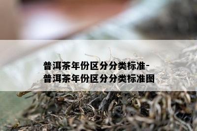 普洱茶年份区分分类标准-普洱茶年份区分分类标准图