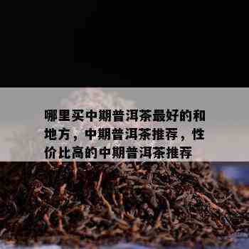 哪里买中期普洱茶更好的和地方，中期普洱茶推荐，性价比高的中期普洱茶推荐