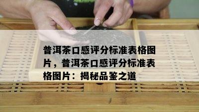 普洱茶口感评分标准表格图片，普洱茶口感评分标准表格图片：揭秘品鉴之道