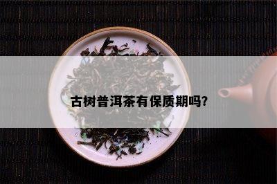 古树普洱茶有保质期吗？