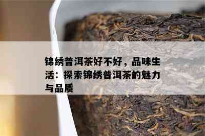 锦绣普洱茶好不好，品味生活：探索锦绣普洱茶的魅力与品质