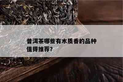 普洱茶哪些有木质香的品种值得推荐？