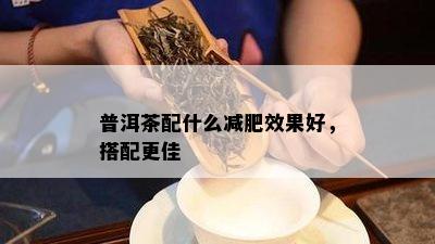 普洱茶配什么减肥效果好，搭配更佳