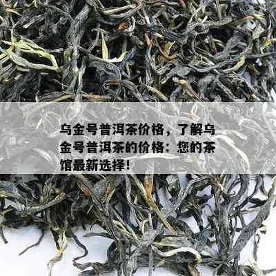 乌金号普洱茶价格，了解乌金号普洱茶的价格：您的茶馆最新选择！