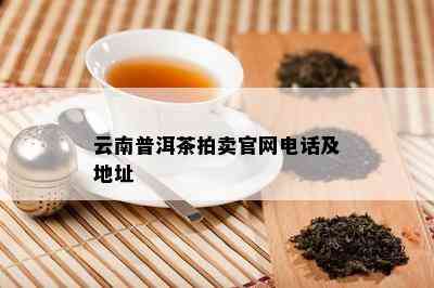 云南普洱茶拍卖官网电话及地址