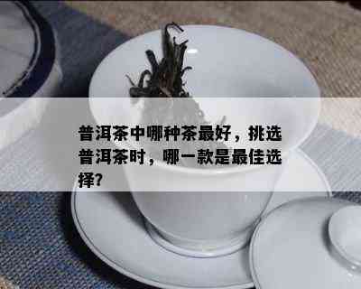 普洱茶中哪种茶更好，挑选普洱茶时，哪一款是更佳选择？