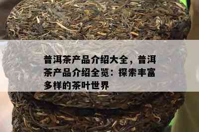 普洱茶产品介绍大全，普洱茶产品介绍全览：探索丰富多样的茶叶世界