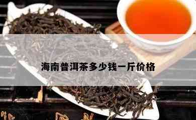 海南普洱茶多少钱一斤价格