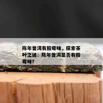 陈年普洱有股霉味，探索茶叶之谜：陈年普洱是否有股霉味？