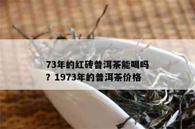 73年的红砖普洱茶能喝吗？1973年的普洱茶价格